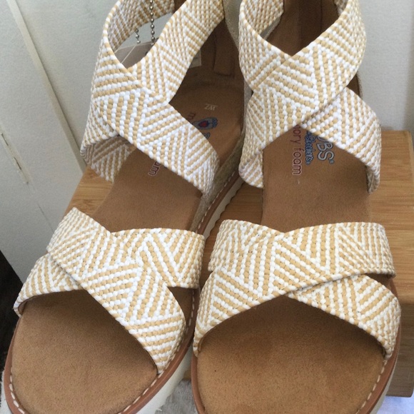 Bobs by Sketchers Summer Sun NWT Size 7 - Picture 3 of 10